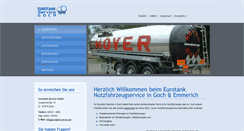 Desktop Screenshot of eurotank-service.de